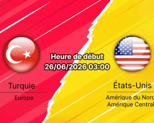 Pronostic Turquie États-Unis — SoFi Stadium Inglewood Los Angeles, Coupe du Monde 2026 Groupe D, 26 juin 2026
