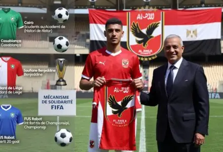 Benjeddine rejoint Al Ahly : le Raja Casablanca encaisse les fruits de sa formation