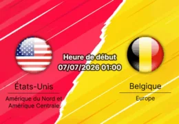 Pronostic États-Unis Belgique – Lumen Field Seattle, Coupe du monde 2026, 8e de finale 7 juillet