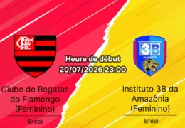 Pronostic Flamengo 3B da Amazônia – Estádio Luso-Brasileiro Rio de Janeiro, Copa do Brasil Feminina 2026 oitavas de final 20 juillet