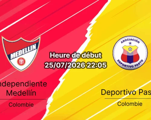 Pronostic Independiente Medellín Deportivo Pasto – Estadio Atanasio Girardot Medellín, Liga BetPlay Clausura 2026 25 juillet