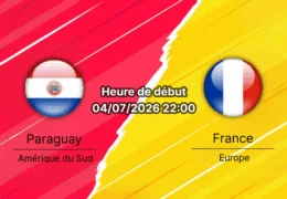 Pronostic Paraguay France – Lincoln Financial Field Philadelphia, 8e de finale Coupe du Monde 2026, 4 juillet