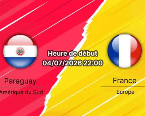Pronostic Paraguay France – Lincoln Financial Field Philadelphia, 8e de finale Coupe du Monde 2026, 4 juillet