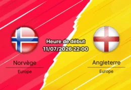Pronostic Norvège Angleterre – Hard Rock Stadium Miami, quart de finale Coupe du Monde 2026, 11 juillet