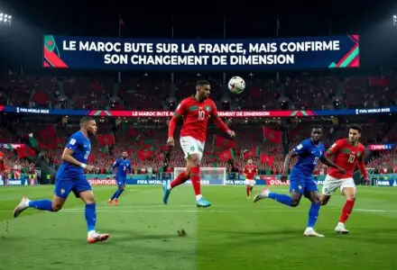 Le Maroc bute sur la France, mais confirme son changement de dimension