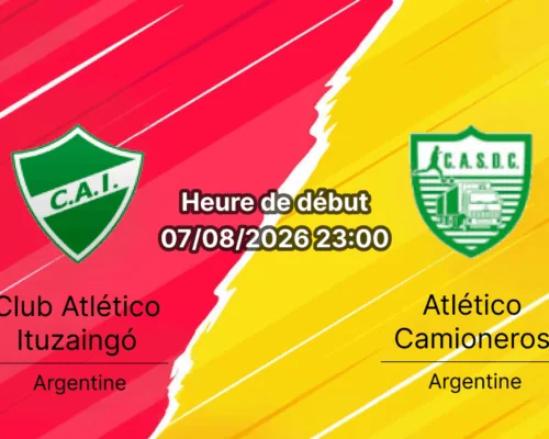 Pronostic Ituzaingó Camioneros – Estadio de Ituzaingó, Primera B Metropolitana Fecha 29, 7 août 2026
