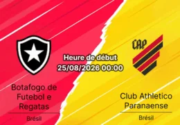 Pronostic Botafogo Athletico Paranaense – Estádio Nilton Santos, Brasileirão rodada 24, 25 août 2026