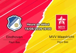 Pronostic Eindhoven MVV Maastricht – Jan Louwers Stadion, Eerste Divisie 14 août 2026