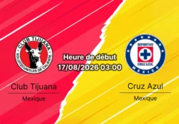 Pronostic Tijuana Cruz Azul – Estadio Caliente Tijuana, Liga MX Apertura 2026