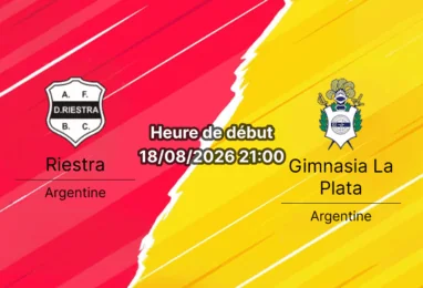 Pronostic Riestra Gimnasia La Plata — stade Norberto Tomaghello, Copa Argentina 2026, Florencio Varela, 18 août 2026