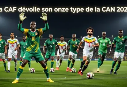 La CAF dévoile son onze type de la CAN 2025