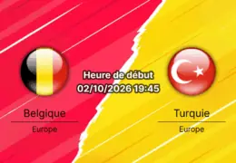 Pronostic Belgique Turquie — Stade de Sclessin Liège, UEFA Nations League Ligue A Groupe 1, 2 octobre 2026