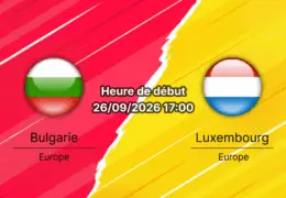 Pronostic Bulgarie Luxembourg – Stadion Hristo Botev Plovdiv, Ligue des Nations Groupe C4, 26 septembre 2026