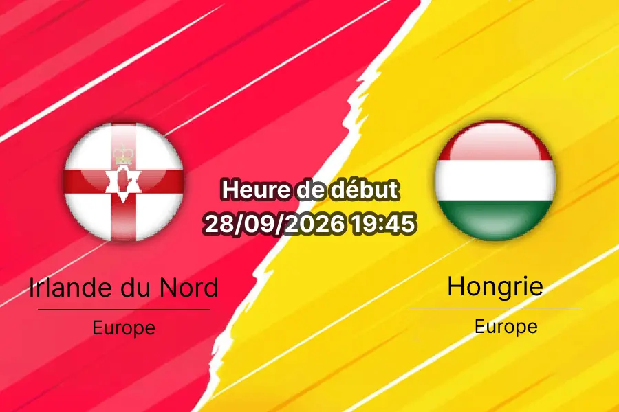 Pronostic Irlande du Nord Hongrie – Windsor Park Belfast, Ligue des Nations League B Groupe B2, 28 septembre 2026