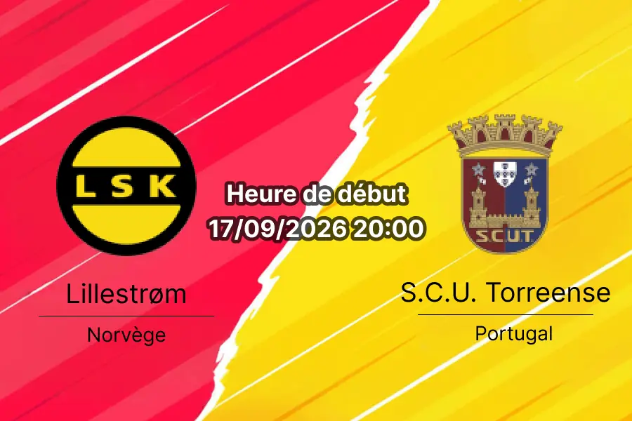 Pronostic Lillestrøm Torreense – Åråsen Stadion Lillestrøm, Europa League tour 1, 17 septembre 2026