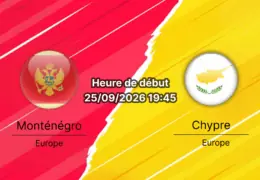 Pronostic Monténégro Chypre – Pod Goricom Podgorica, Nations League C 25 septembre 2026
