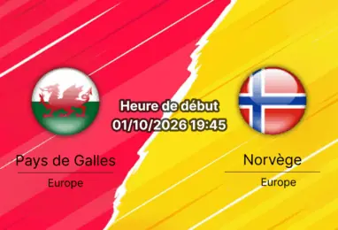 Pronostic Pays de Galles Norvège – Cardiff City Stadium, UEFA Nations League Ligue A Groupe 4 Journée 3, 1er octobre 2026