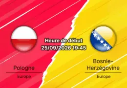Pronostic Pologne Bosnie – PGE Narodowy Varsovie, Nations League B 25 septembre 2026