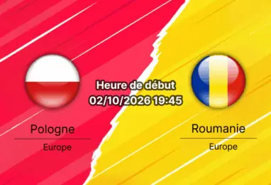 Pronostic Pologne Roumanie — PGE Narodowy Varsovie, UEFA Nations League Ligue B Groupe 4, 2 octobre 2026