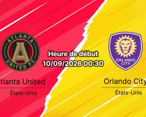 Pronostic Atlanta United Orlando City – Mercedes-Benz Stadium, MLS 9 septembre 2026