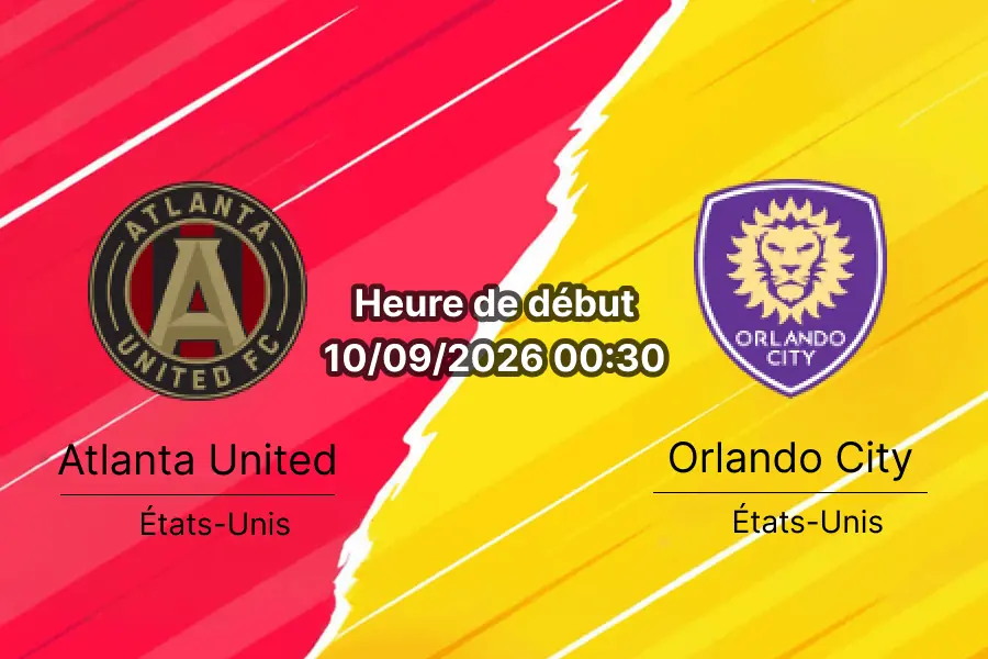 Pronostic Atlanta United Orlando City – Mercedes-Benz Stadium, MLS 9 septembre 2026