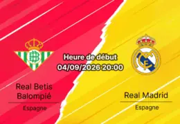 Pronostic Real Betis Real Madrid – Estadio La Cartuja Séville, La Liga 4e journée 4 septembre 2026