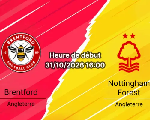 Pronostic Brentford Nottingham Forest – Gtech Community Stadium, Premier League GW9, 31 octobre 2026