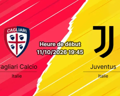 Pronostic Cagliari Juventus — Unipol Domus, Serie A Journée 6, 11 octobre 2026