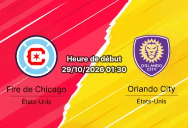 Pronostic Chicago Fire Orlando City – Soldier Field, Chicago, MLS 2026, 29 octobre 2026