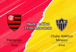 Pronostic Flamengo Atlético Mineiro – Estádio do Maracanã, Brasileirão Série A Journée 32, 26 octobre 2026, Rio de Janeiro