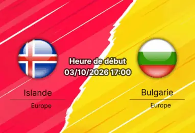 Pronostic Islande Bulgarie — Laugardalsvöllur Reykjavik, UEFA Nations League Ligue C Groupe 4, 3 octobre 2026