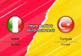 Pronostic Italie Turquie — Stade Renato Dall'Ara Bologne, UEFA Nations League Ligue A Groupe 1, 5 octobre 2026