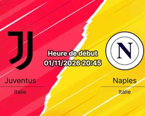 Pronostic Juventus Naples – Allianz Stadium Turin, Serie A Journée 10, 1er novembre 2026