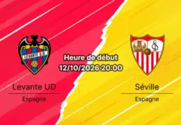 Pronostic Levante UD Séville – Estadi Ciutat de València, La Liga J8, 12 octobre 2026