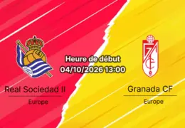 Pronostic Real Sociedad II Granada — Estadio Zubieta San Sebastián, LaLiga Hypermotion Jornada 8, 4 octobre 2026
