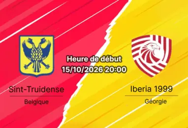 Pronostic Sint-Truidense Iberia 1999 – Stayen Stadium, Ligue Europa Conférence J1, 15 octobre 2026