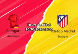 Pronostic Stuttgart Atletico Madrid – MHPArena de Stuttgart, 3e journée de Ligue des champions, 20 octobre 2026