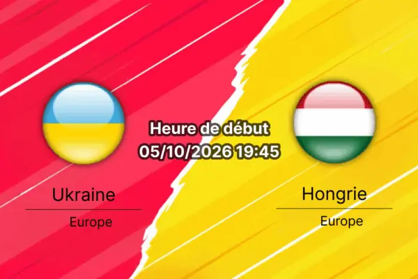 Pronostic Ukraine Hongrie — Štadión Antona Malatinského Trnava Slovaquie, UEFA Nations League Ligue B Groupe 2, 5 octobre 2026