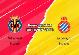 Pronostic Villarreal Espanyol – Estadio de la Cerámica, La Liga jornada 11, 30 octobre 2026